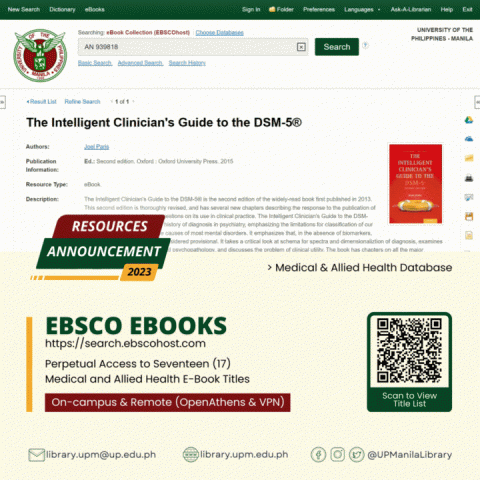 EBSCO Ebooks