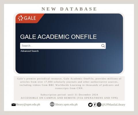 Gale General One File